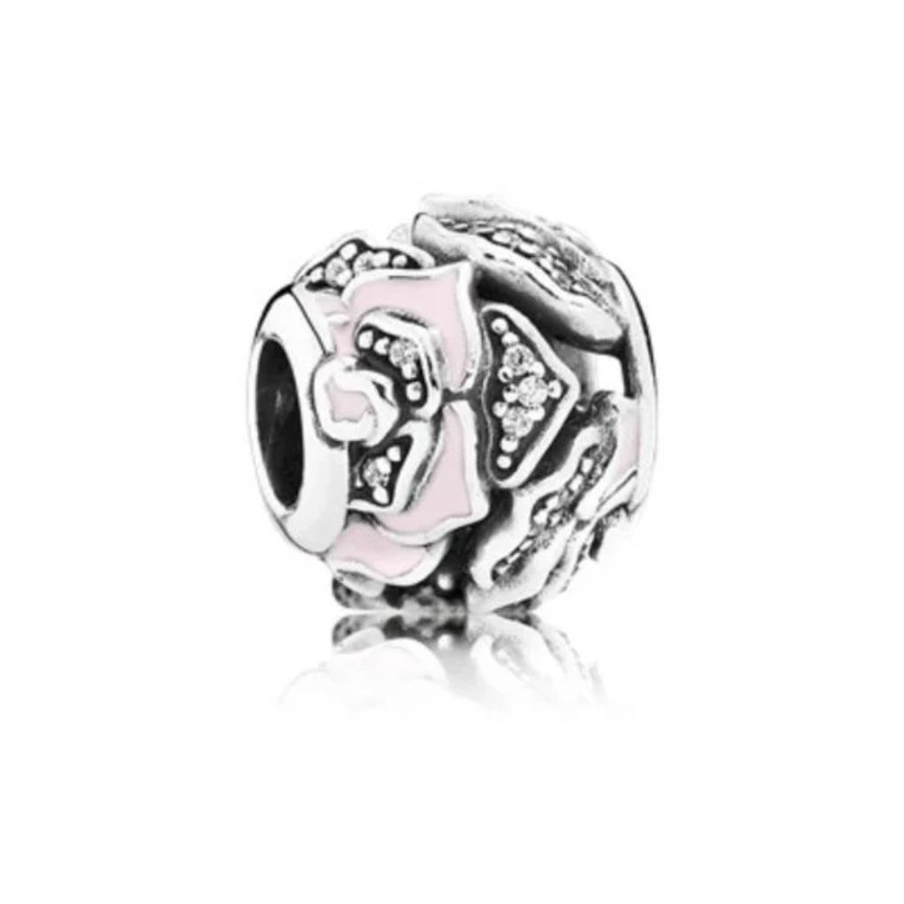 Pandora Pink Delicate Rose Charm